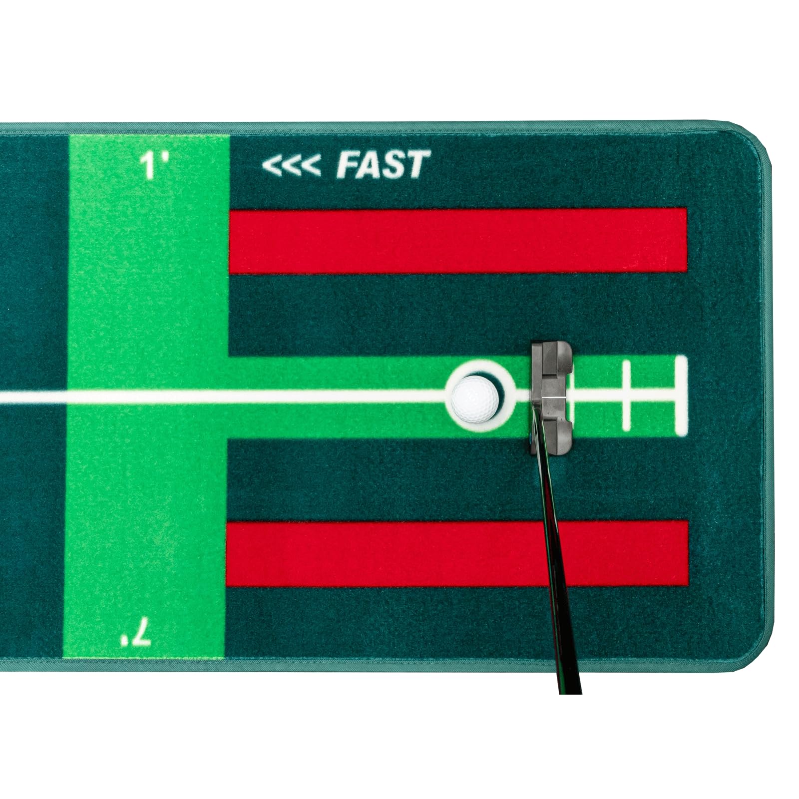 Longridge 4 Velocidades Pista Golf Putting Mat Verde