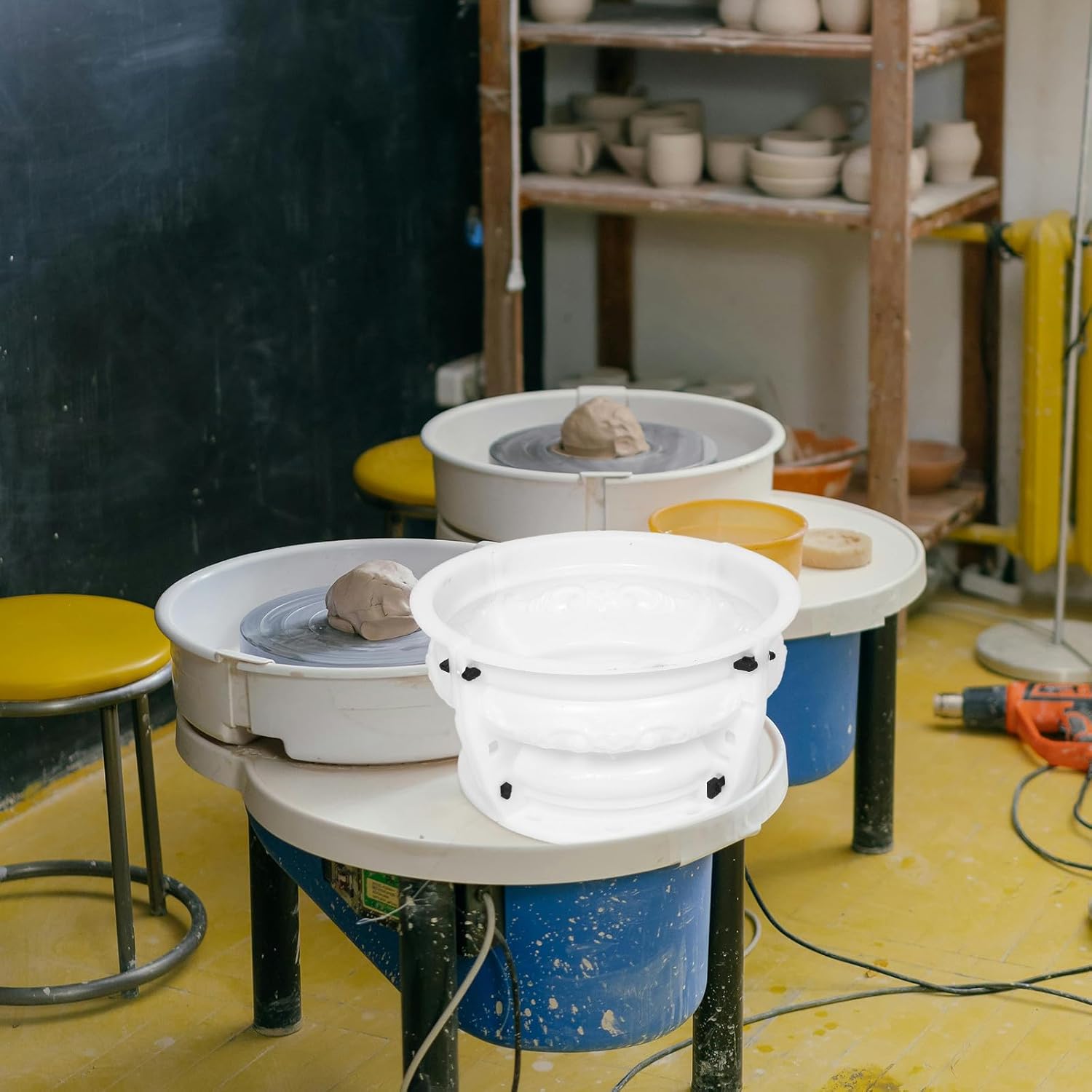 Concrete Pillar Mold: Roman Column Capital Mold for Outdoor Garden Gate Pedestal Base Architecture, Concrete Planter Mould for Outdoor Use