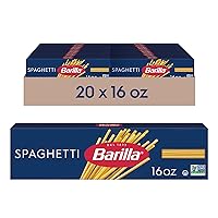 Vista 10 de BARILLA Paquete variado de pasta Blue Box, Farfalle & Rotini, caja de 16 onzas (paquete de 8), 8 porciones por caja, pasta sin OMG hecha con sémola