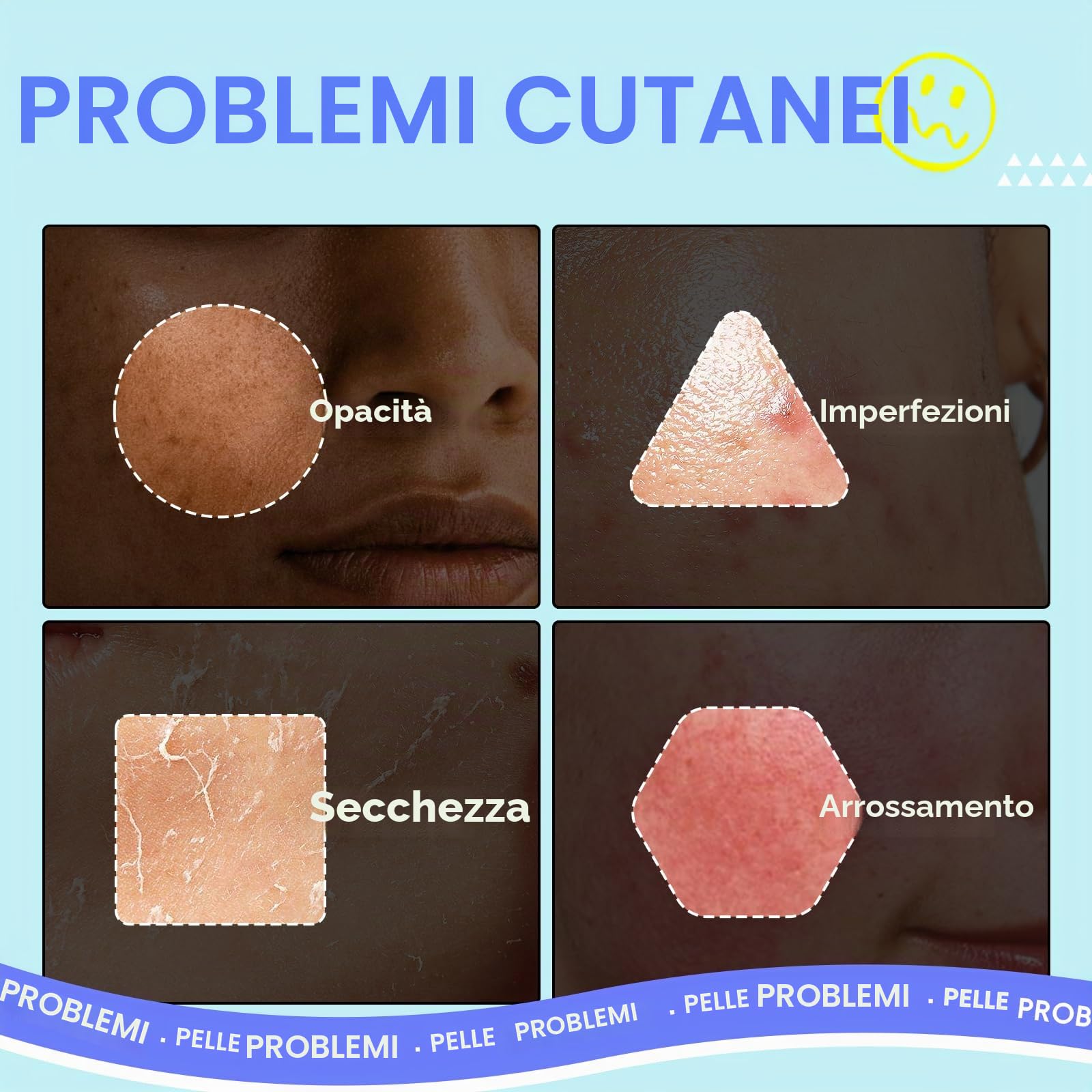 Set Skincare alla Frutta per il Viso, Set Regalo da 5 Pezzi per la Cura della Pelle, Idratante, Illuminante e Lenitivo, Adatto a Donne e Adolescenti