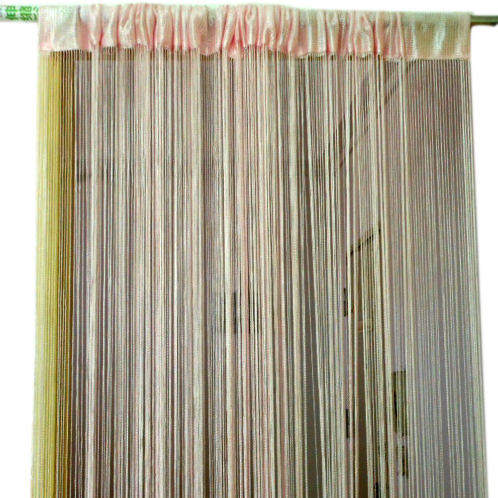 Tangpan Tendina A Frange Per Porta – Divisorio In Poliestere Viola Scuro – Larghezza 90 Cm X Altezza 200 Cm – Tagliabile Su Misura