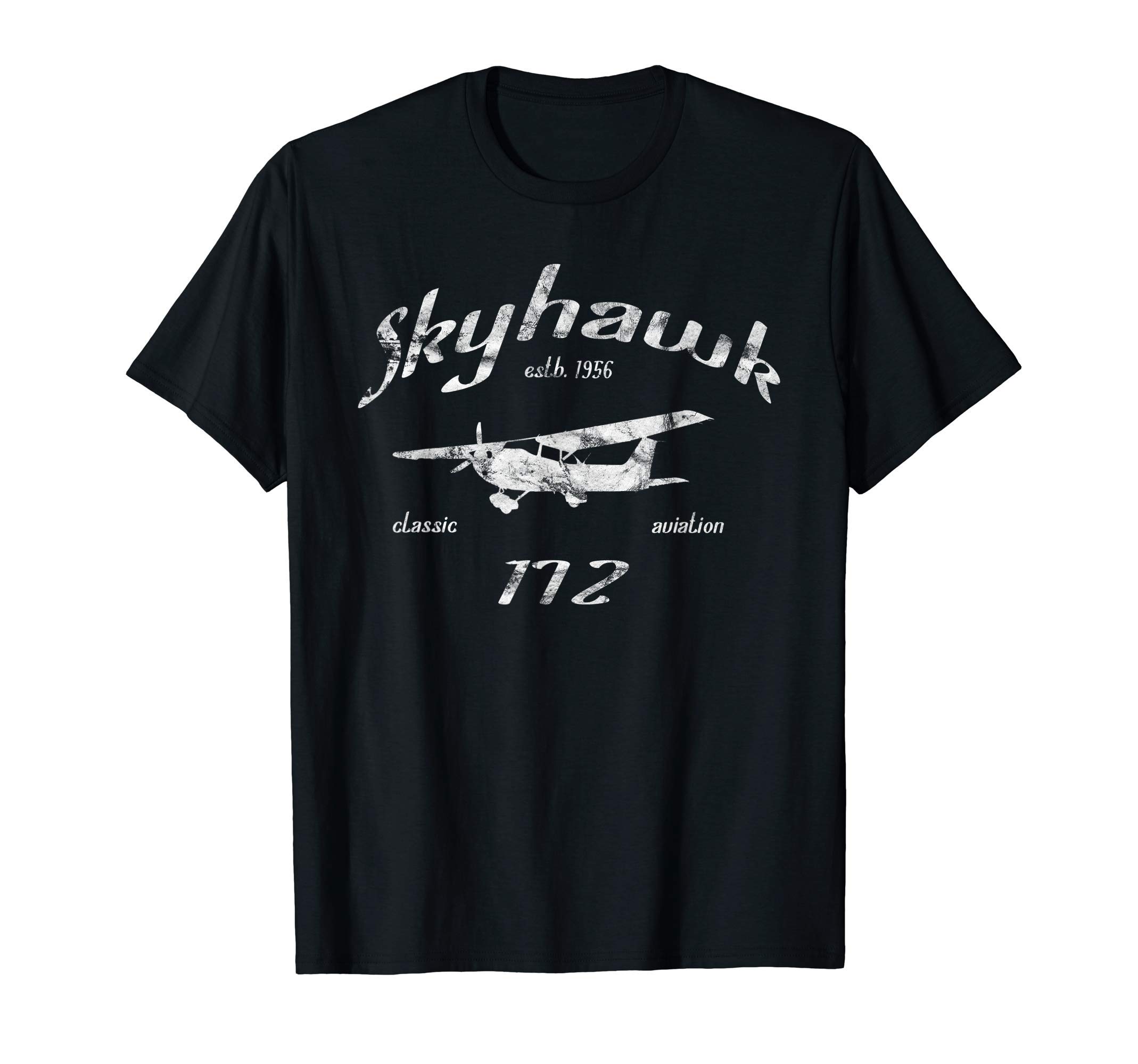 Designed for Flight172 Skyhawk Airplane Classic Vintage Aviation Private Pilot T-Shirt