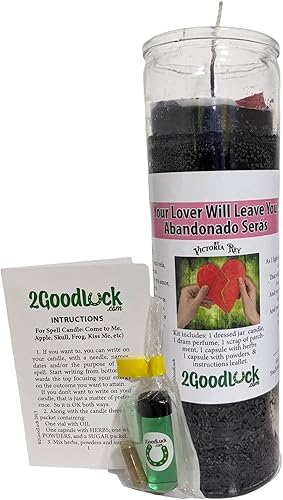 Tu Amante Te Dejará Vela Vestida - Veladora Preparada Orar por Otros