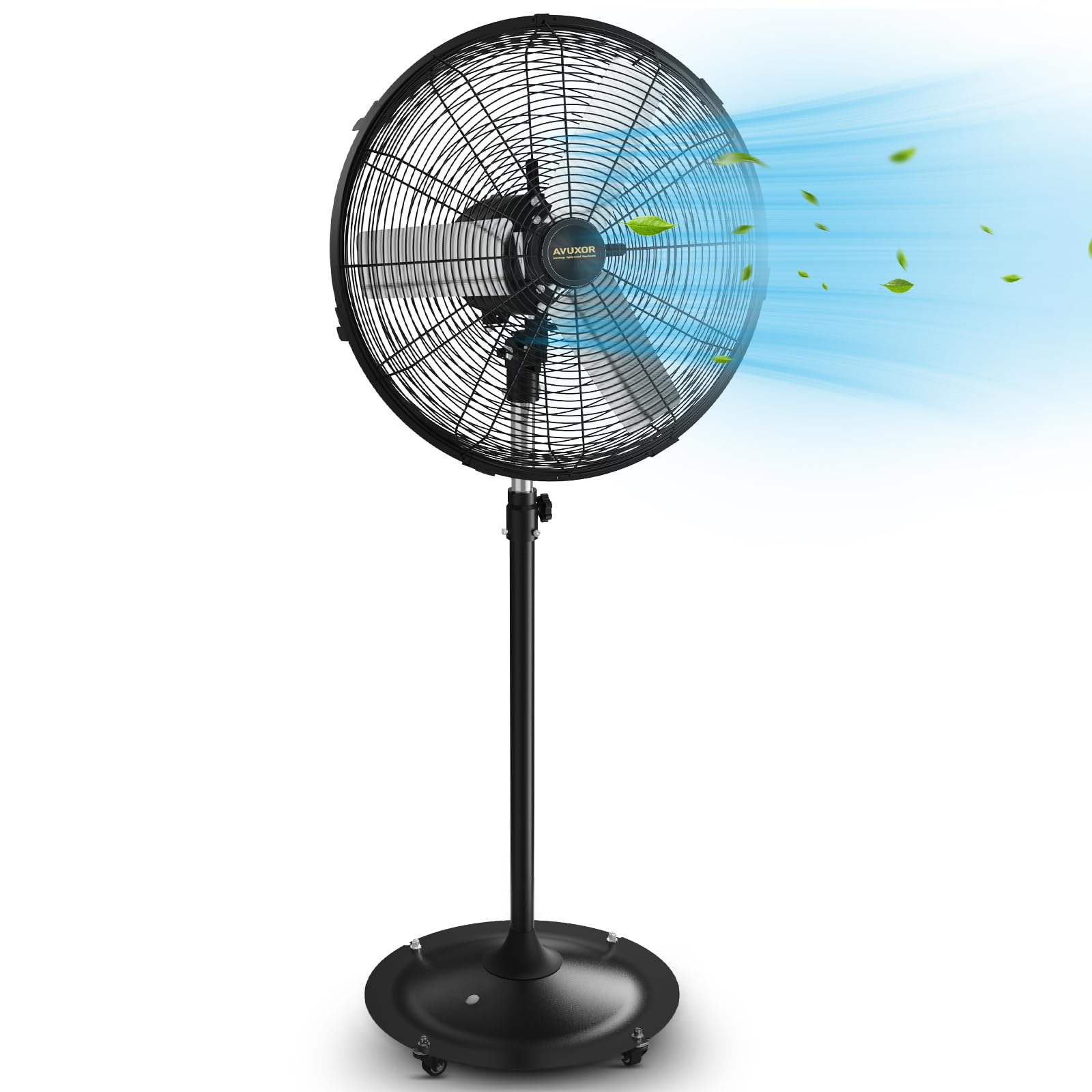 Amazon.com: 24'' Outdoor Pedestal Fan, 4 Speed Oscillating