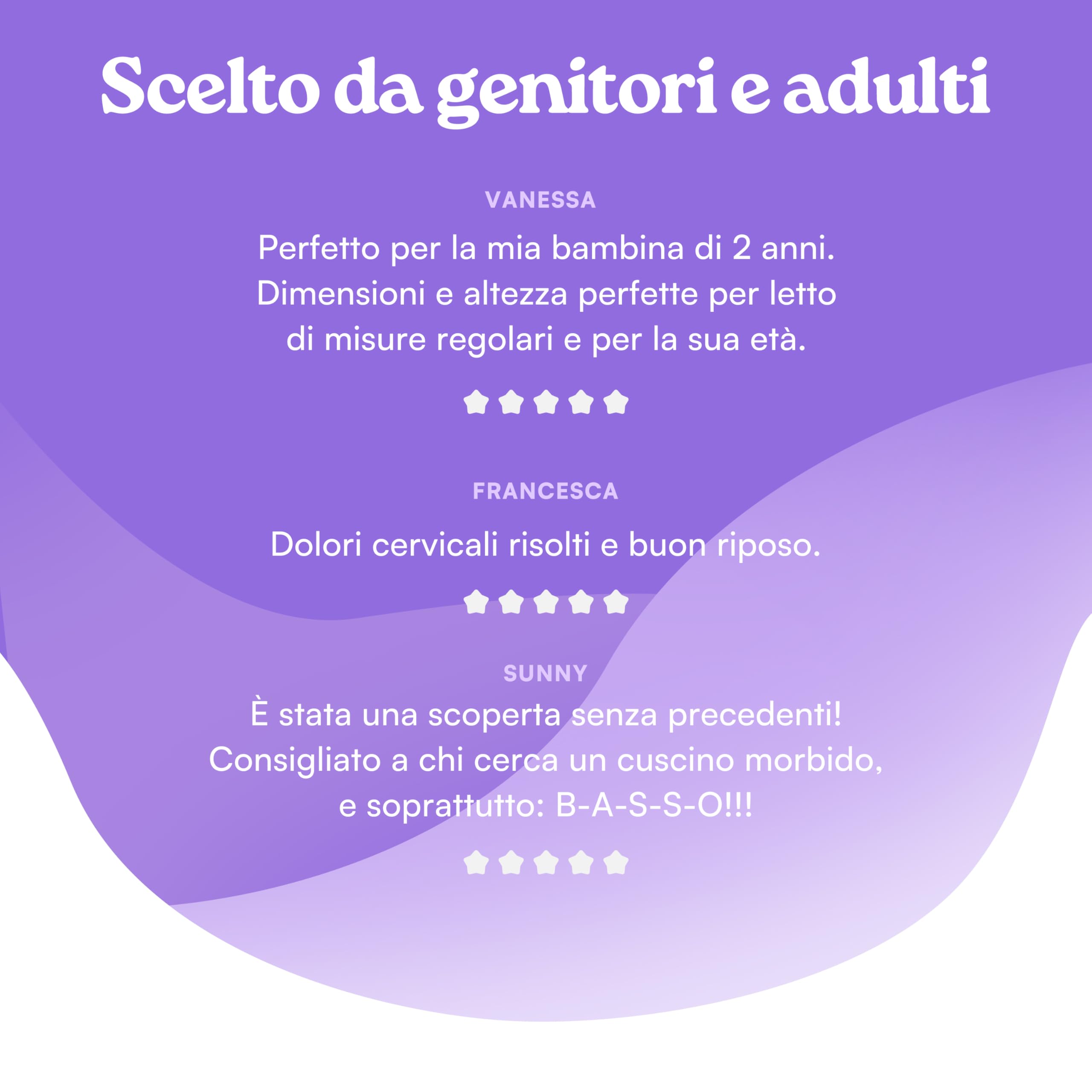 ER RELAX Cuscino Antisoffoco per Bambini BASSO 50x80 altezza 5cm per Letto Grande. Guanciale BASSO, Anallergico, Traspirante, Rivestito con Fodera 100% Cotone. Made in Italy (1)