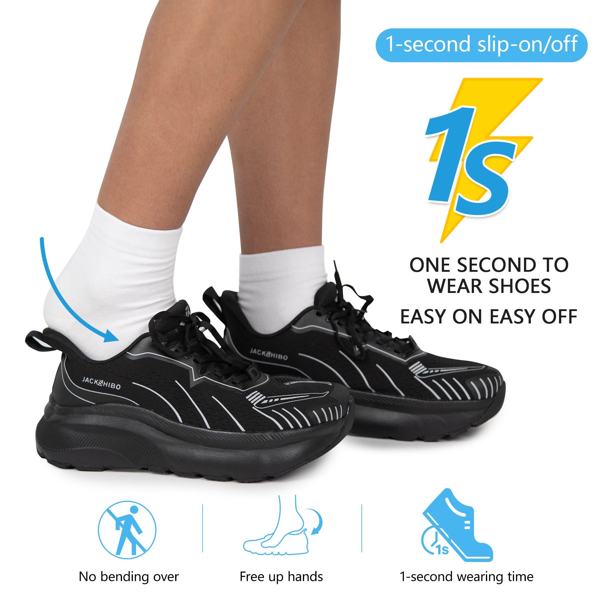 JACKSHIBO Zapatos de punta ancha para hombre, tenis anchos, atléticos, entrenamiento, tenis, gimnasio, entrenamiento cruzado, zapatos anchos de plataforma sin caída, suela gruesa acolchada