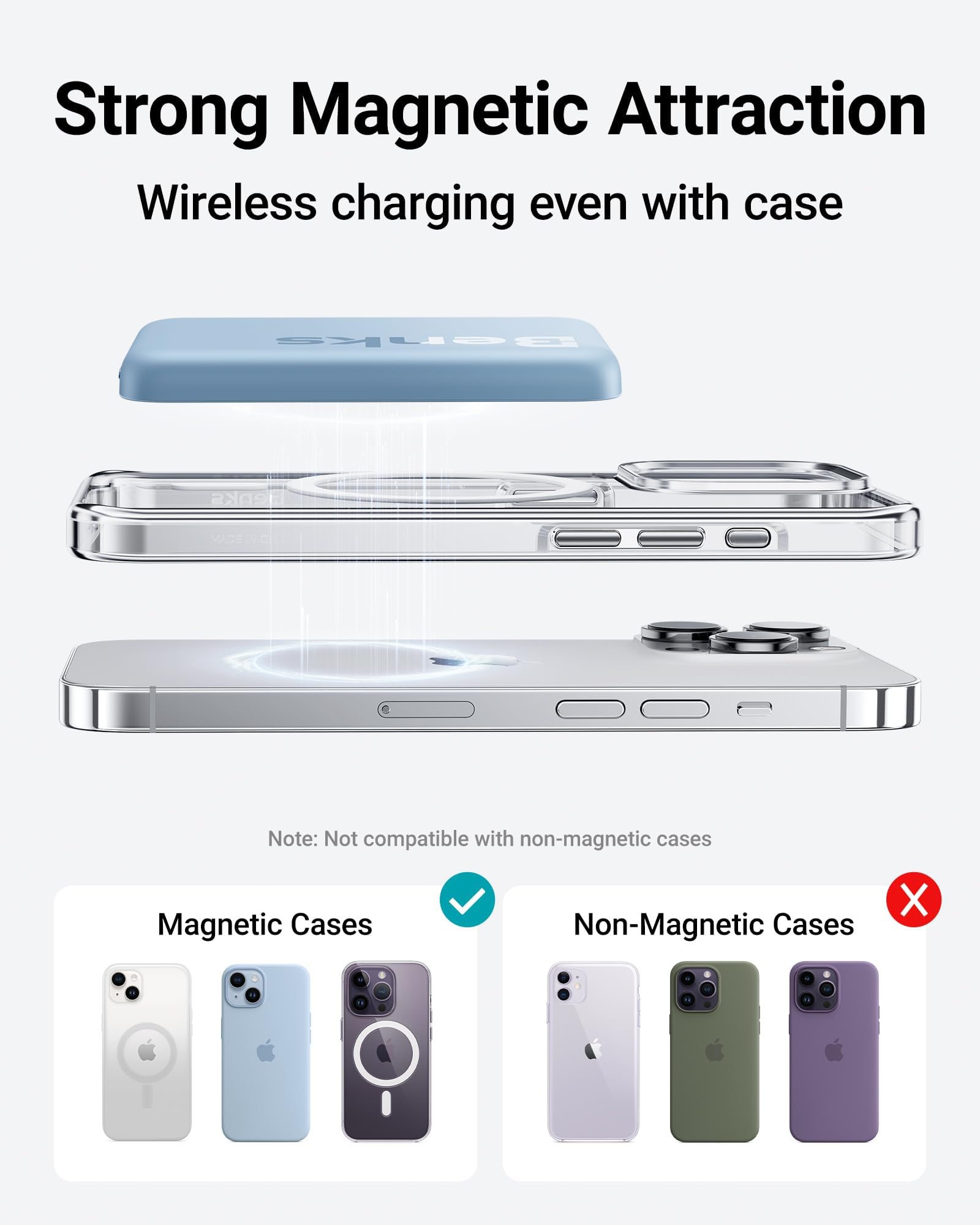 スマホアクセサリー MAGNETIC POWER BANK Magnetic Power Bank 12000mAh 22.5W Ricarica rapida