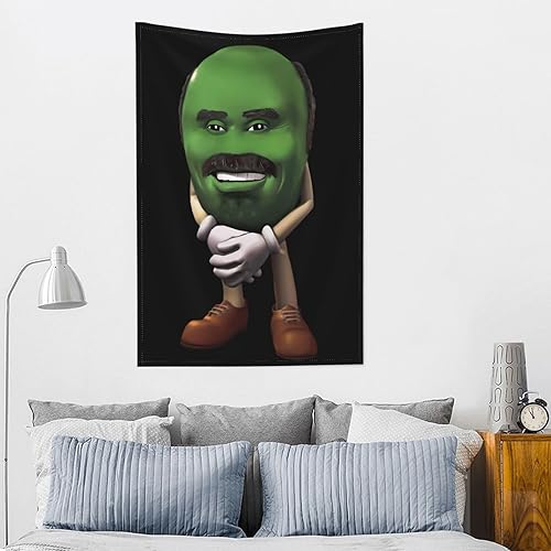 Miniatura 5 de BATCHONE Dr Music Phil Tapiz para colgar en la pared, tapices para habitación, dormitorio, decoración de vida, 60 x 40 pulgadas