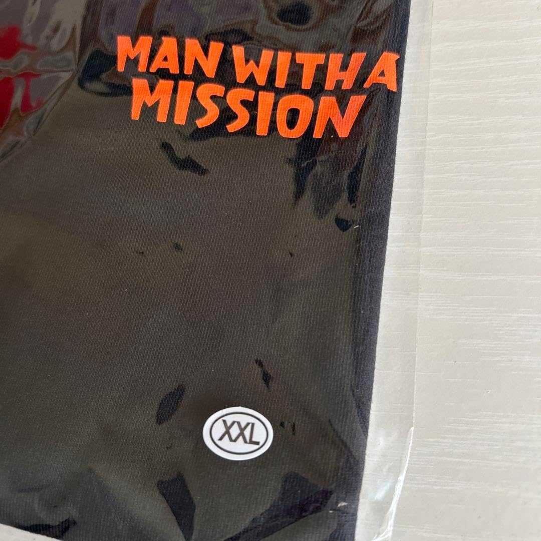 マンウィズ MAN WITH A MISSION メモリアルロゴロンT XXL MAN WITH A