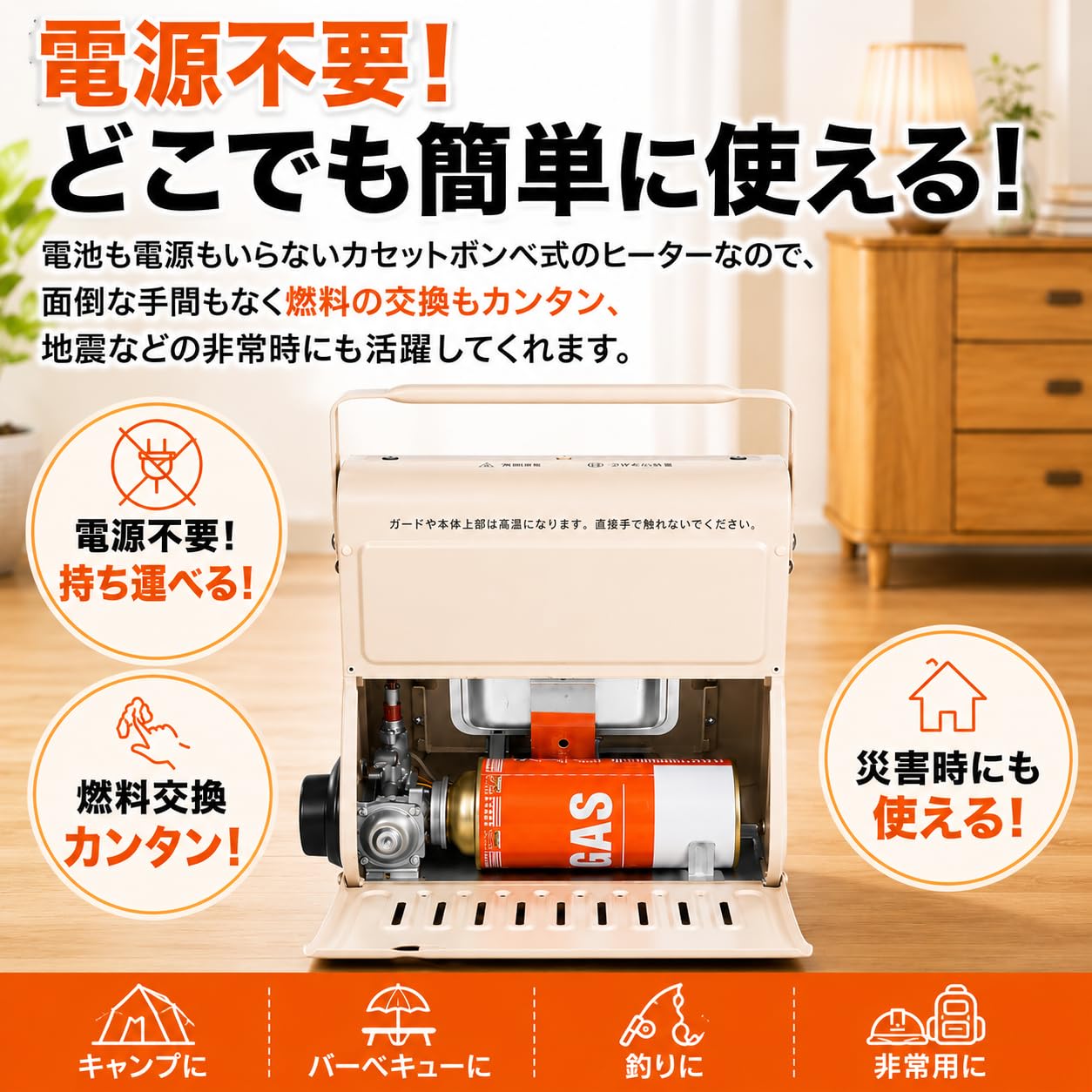 Amazon | 国内安全規格 [PSLPG] 準拠 カセットガスストーブ ガス