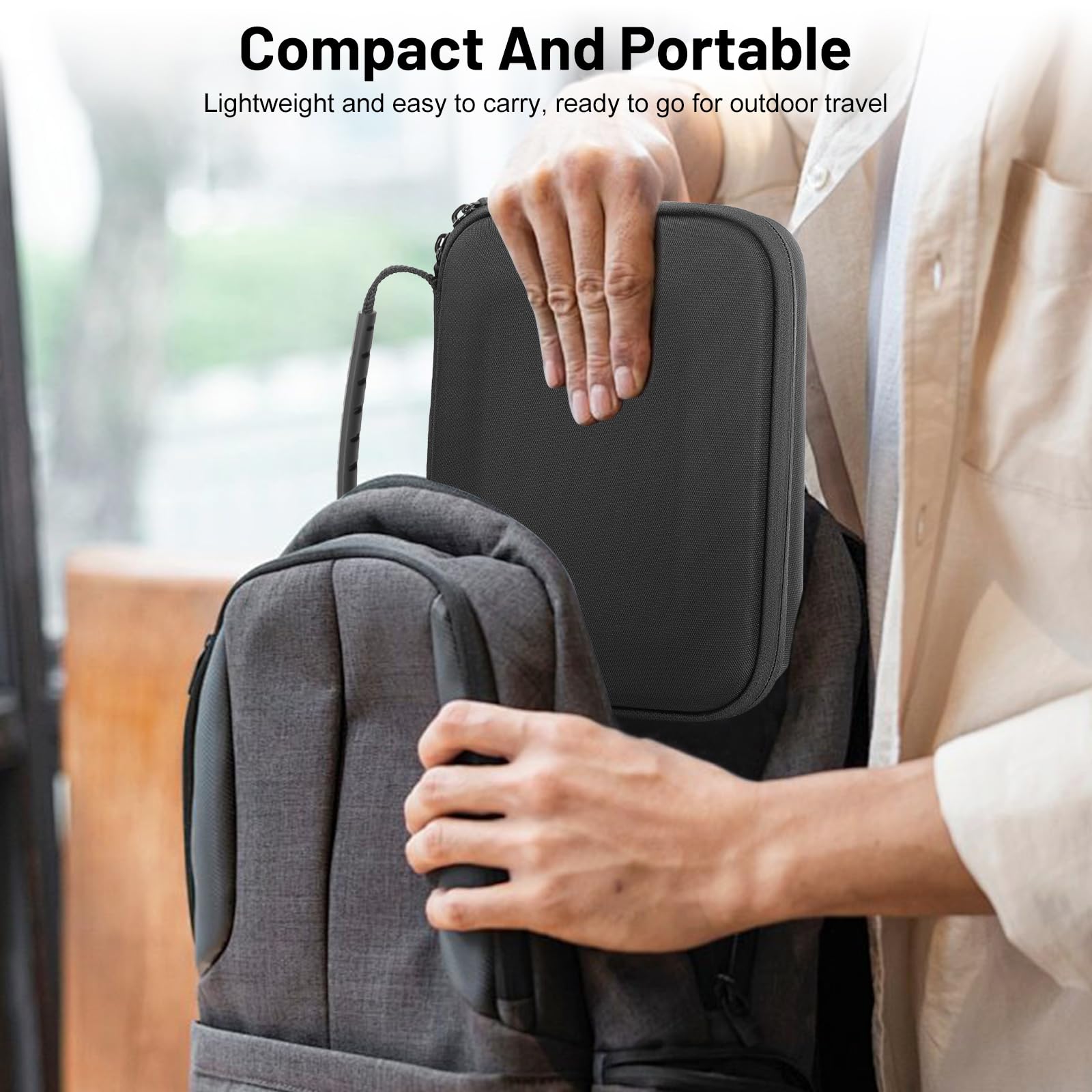 Étui Sac pour DJI Osmo Mobile 7P/8, Sac de Rangement Portable Compact pour DJI Osmo Mobile 7/7P/8 Vlog Combo