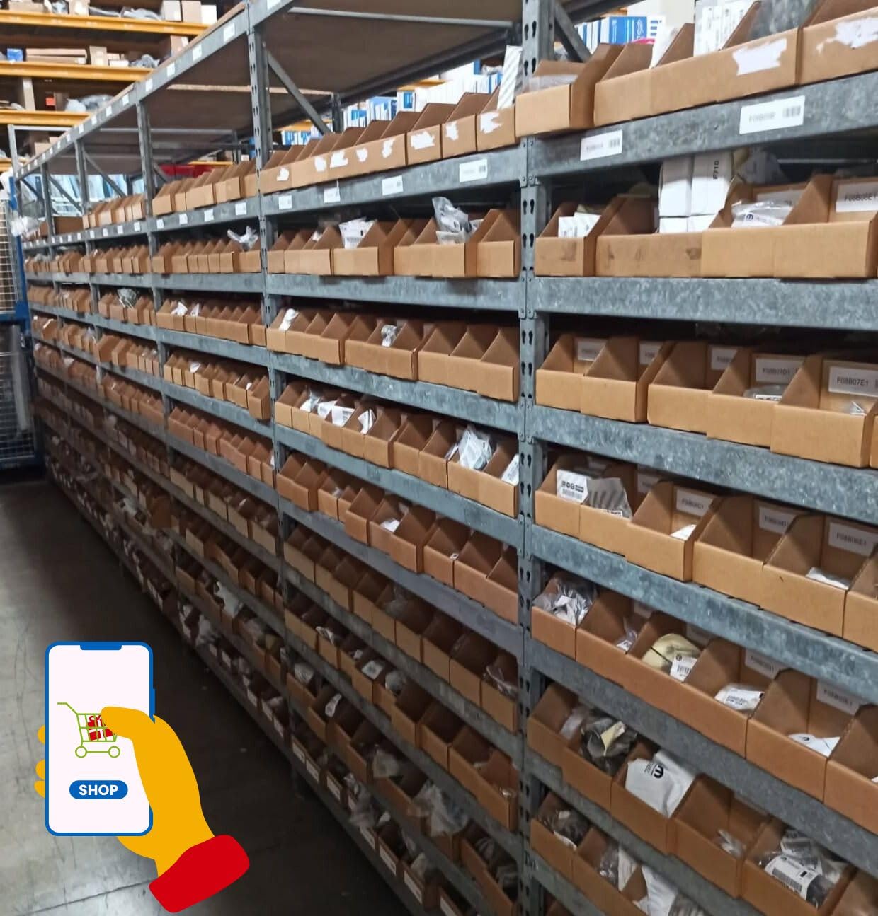 Générique Lot de 50 Bacs à Bec en Carton Recyclé | Stockage Pièces et Fournitures | Rangement Économique et Pratique | Dimensions 300x100x100 mm – Montage Facile et Rapide (300X100X100 mm)