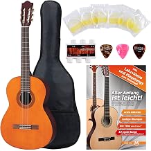 Yamaha C40 Natural Classical Guitar with Accessory Set