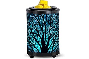 Leyoue Warmer for Scented Wax Melts with Color-Changing LED Lights