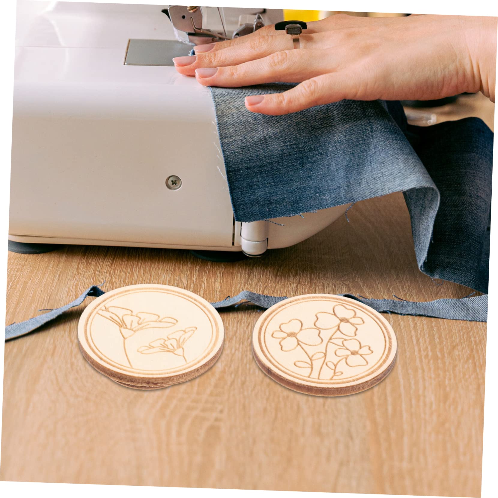 VILLCASE 5 Set Di Aghi Magnetici Per Il Cucito Kit Per Quilting in Legno Porta Aghi Per Organizzare Il Tuo Cucito Per Progetti Creativi 2 Pezzi * 5