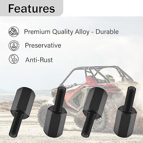 Miniatura 5 de Can-Am Maverick X3 - Elevador de asiento negro Endxedo Maverick X3 para elevar el asiento UTV compatible con Can Am Maverick X3  X3 MAX  X3 R