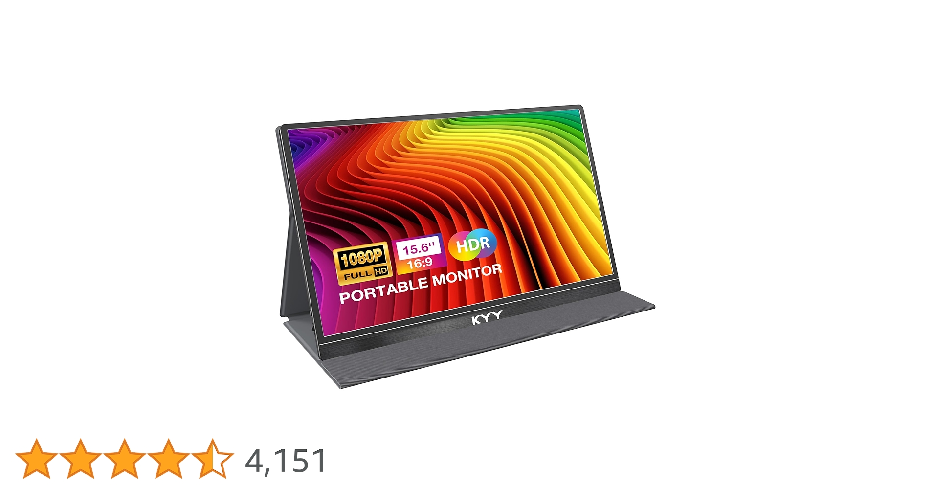 Amazon.co.jp: KYY(ケーワイワイ) ポータブルモニター 15.6