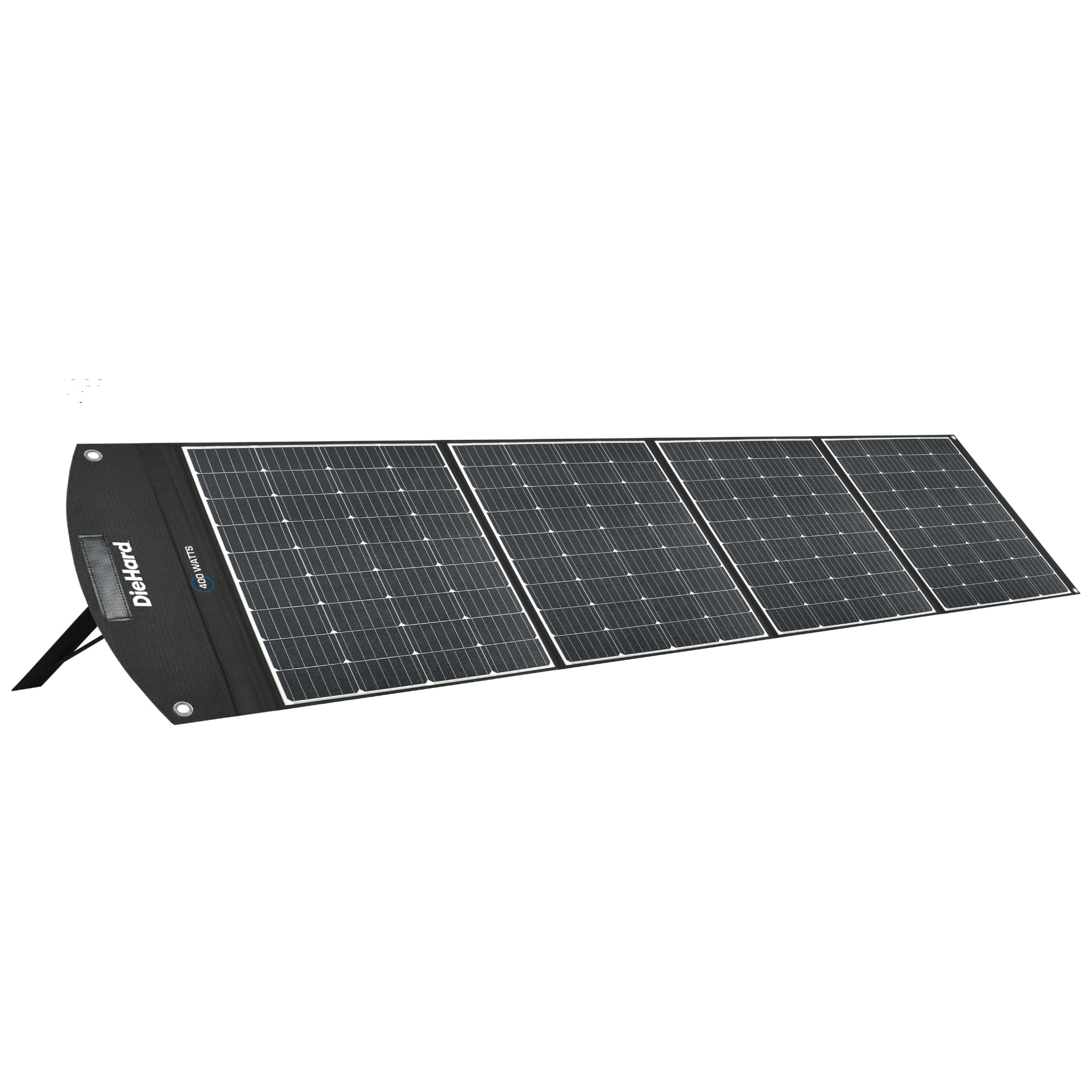 DieHard Solar Panel, 400-Watt, High-Efficiency, Adjustable, Foldable, Flexible, Lightweight, Portable - Designed for use with DieHard Portable Power