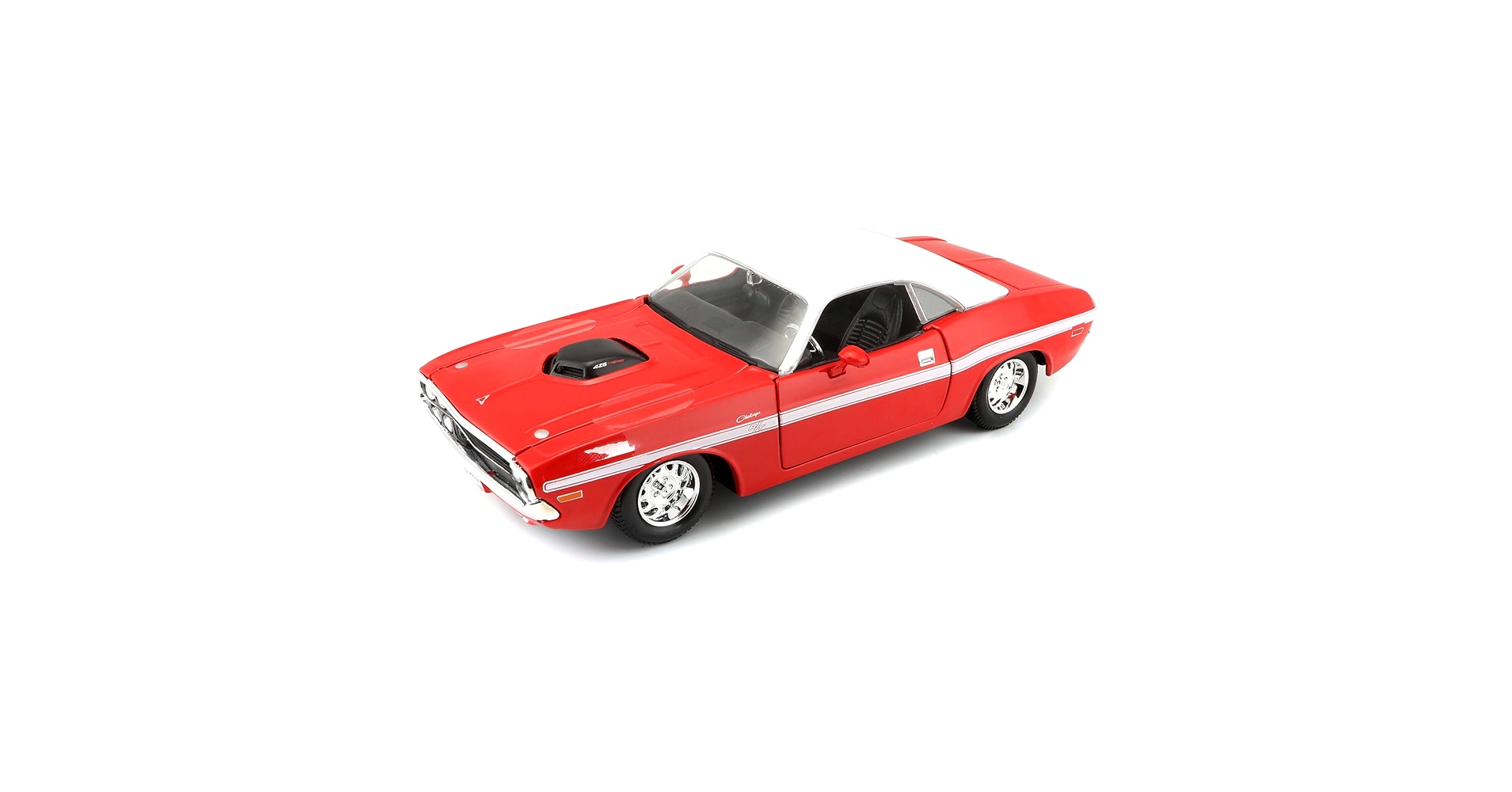 1970 Dodge Challenger R/T 1/24レッド絶版品 1970 Dodge Challenger R/T Coupe Red 1:24 Scale Car | eBay