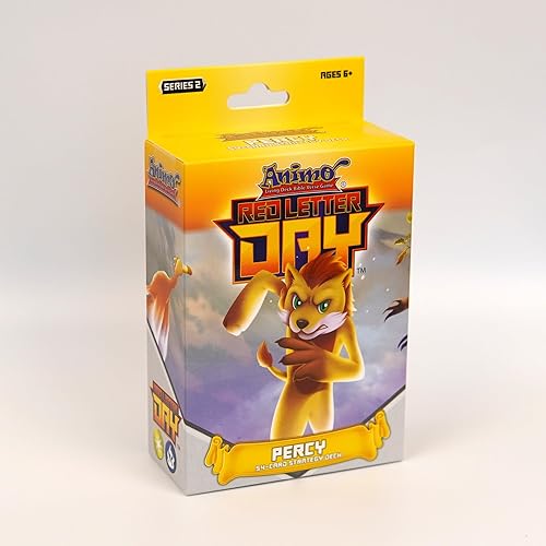 Animo: Día de la Carta Roja - Baraja de estrategia de Percy
