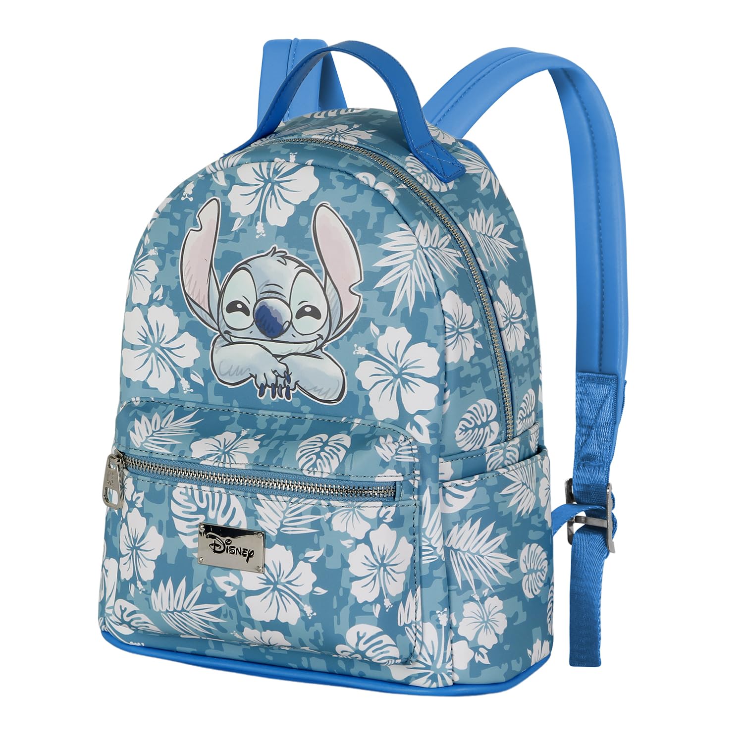 Disney Unisex 06189 Kleiner Fashion Rucksack Aloha, Blau, Einheitsgröße