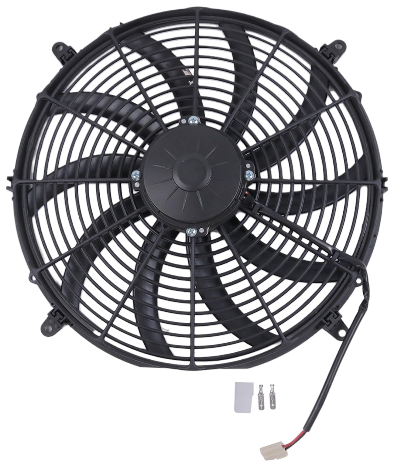 Ventilateur poussoir 12 V 40,6 cm 30102047 VA18-AP70/LL-86S compatible avec lames droites Spal, Ventilateur Voiture