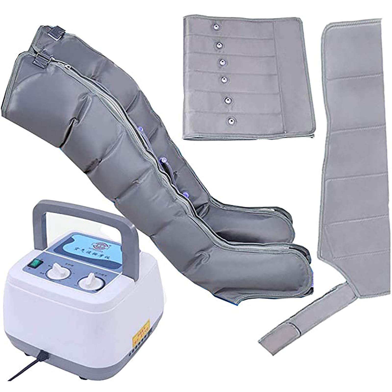 Fuß- und Wadenmassage mit Handsteuerung, Massagestiefel, Maschine, Fußmassagegerät, Beinwickel, Oberschenkel- und Wadenmassagegerät, Beinluftmassagegerät für die Durchblutung, sequentielle Kompressi