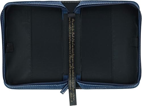 Miniatura 4 de Divinity Boutique Stand Firm - Funda patriótica para la Biblia, tamaño mediano, color azul marino