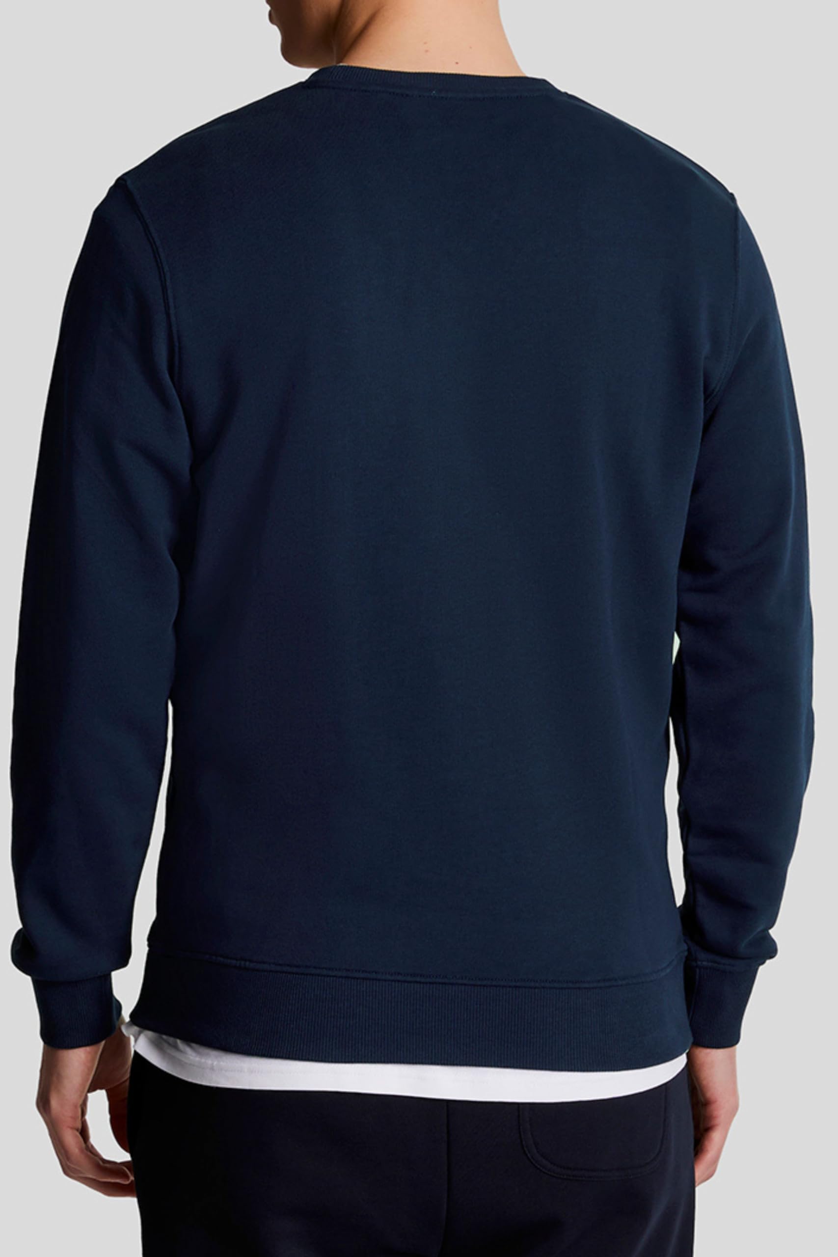 FELPA Uomo LYLE & SCOTT 1874 ML424VOG CREW NECK Z99 NAVY