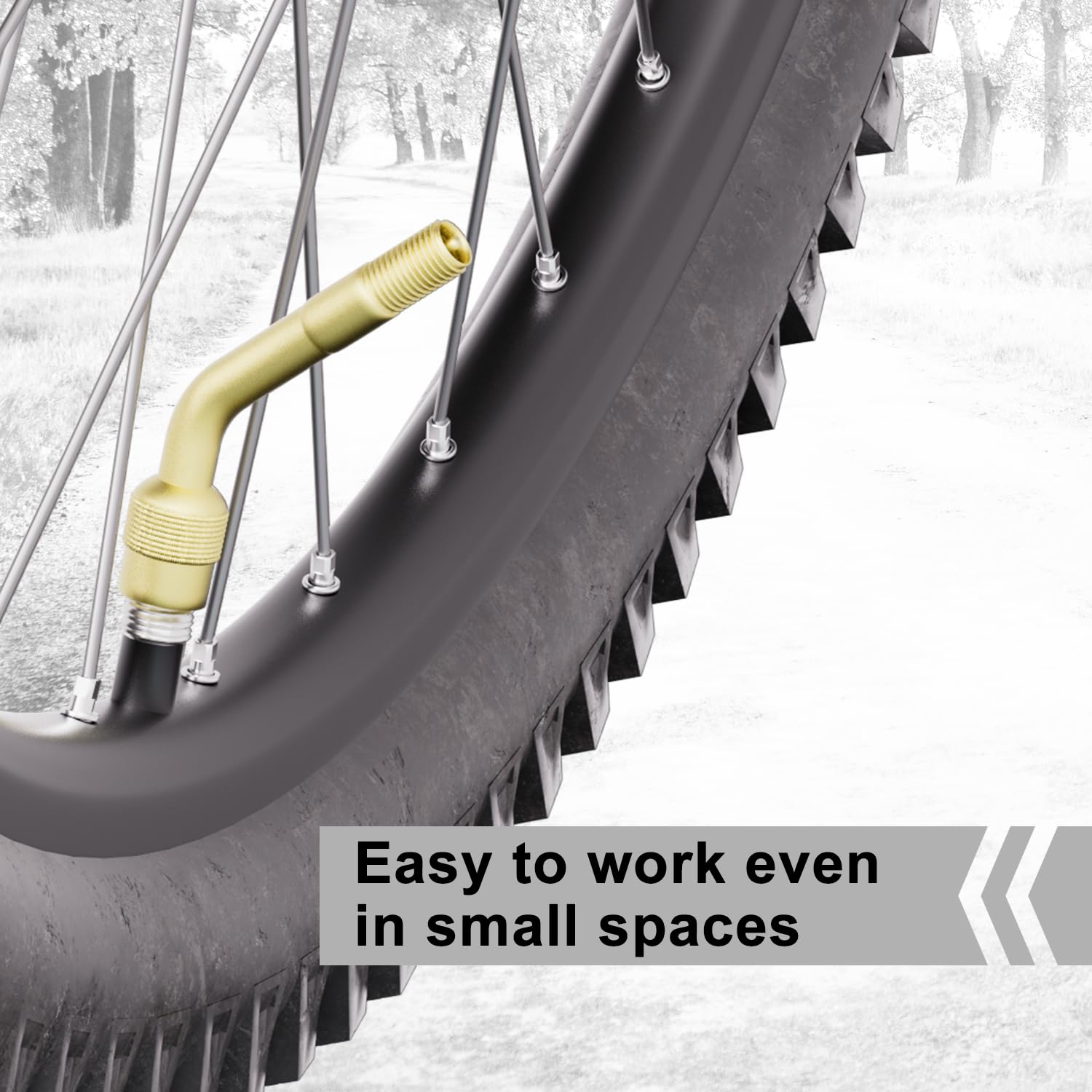 VIMILOLO Bicycle Pump, Bike Floor Pump with Gauge Inflator for Presta and Schrader Valve Portable Tire Pumps for Ball Bike Pumps