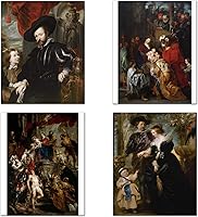 Vista 5 de Wish Pub - Juego de 12 impresiones artísticas sin marco de pinturas de Peter Paul Rubens, 8 x 10 pulgadas