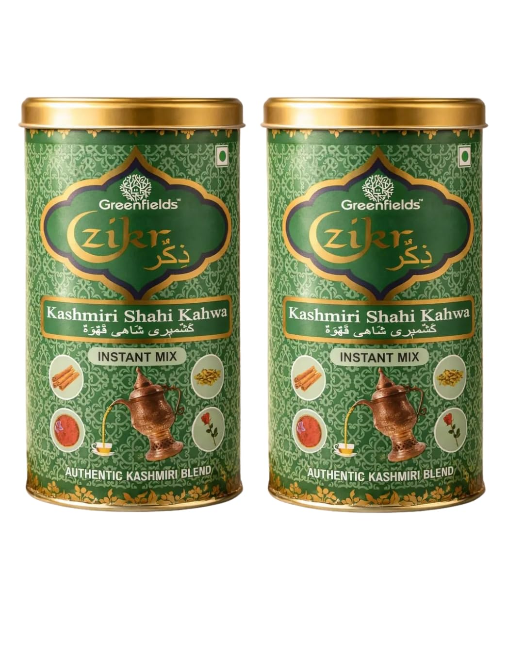 Zikr Kashmiri Shahi Kahwa Instant Mix | Authentic Saffron & Spice Blend | Refreshing Wellness Drink | 250g (Pack of 2)-image-9