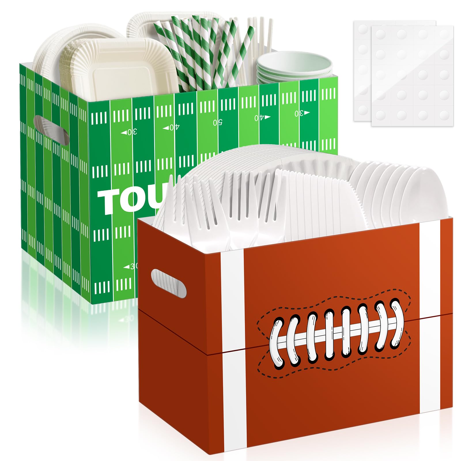 Porte-ustensiles jetables en papier pour simplifier le rangement