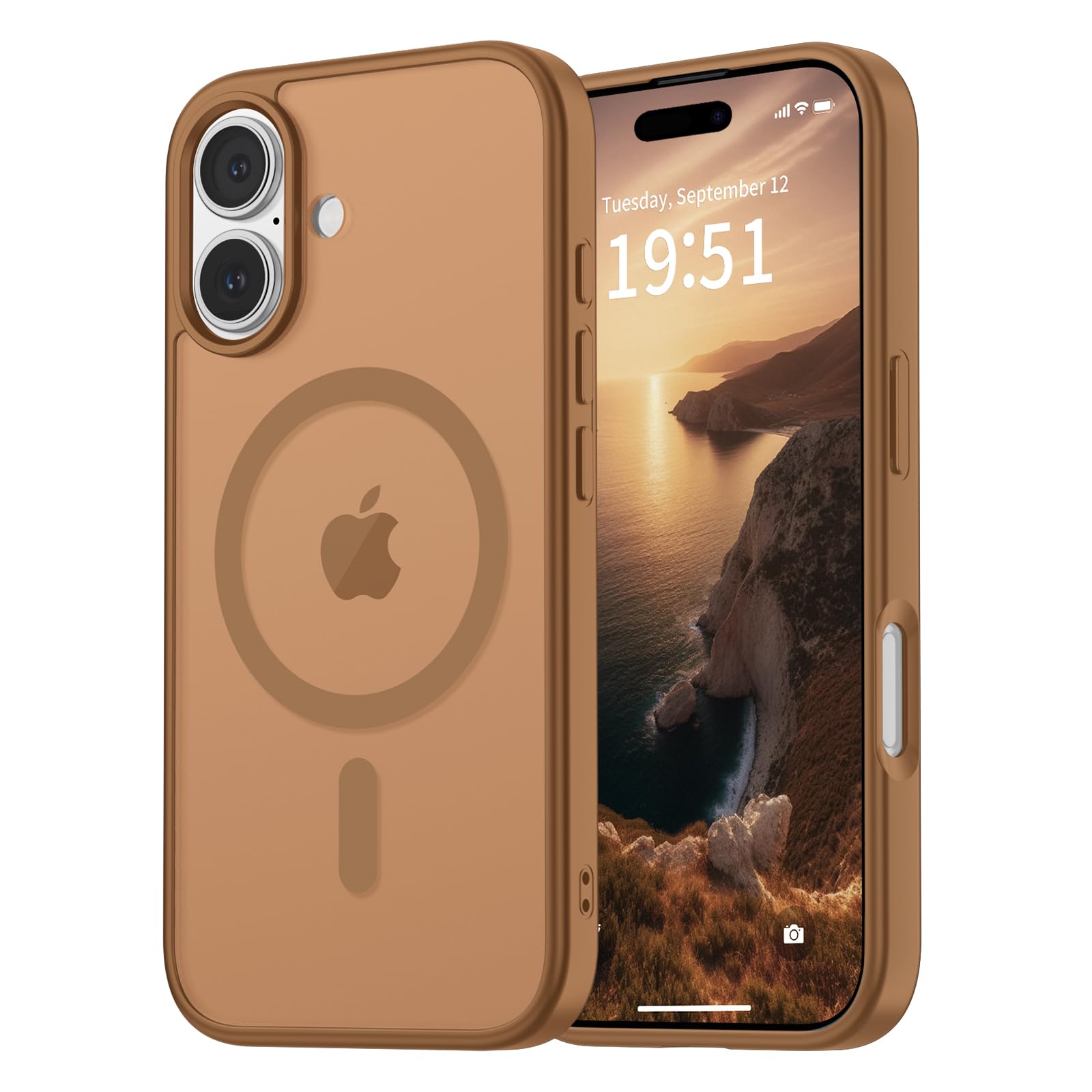 Coque iPhone 16 mate de qualité militaire robuste - 8