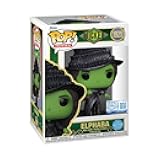Pop! Movies: Wicked Pt. 2 - Elphaba - Glitter - Amazon Exclusive - Collectable Vinyl Figure - Gift Idea - Official Merchandise - Toys for Kids & Adults - Movies Fans - Figure for Collectors