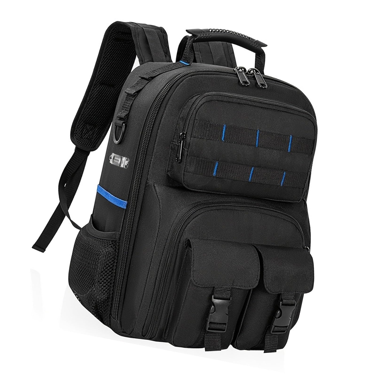 Hrtyvhin Padding Tool Storage Backpack Heavy Duty For Repairman Technician Construction Tool Backpack