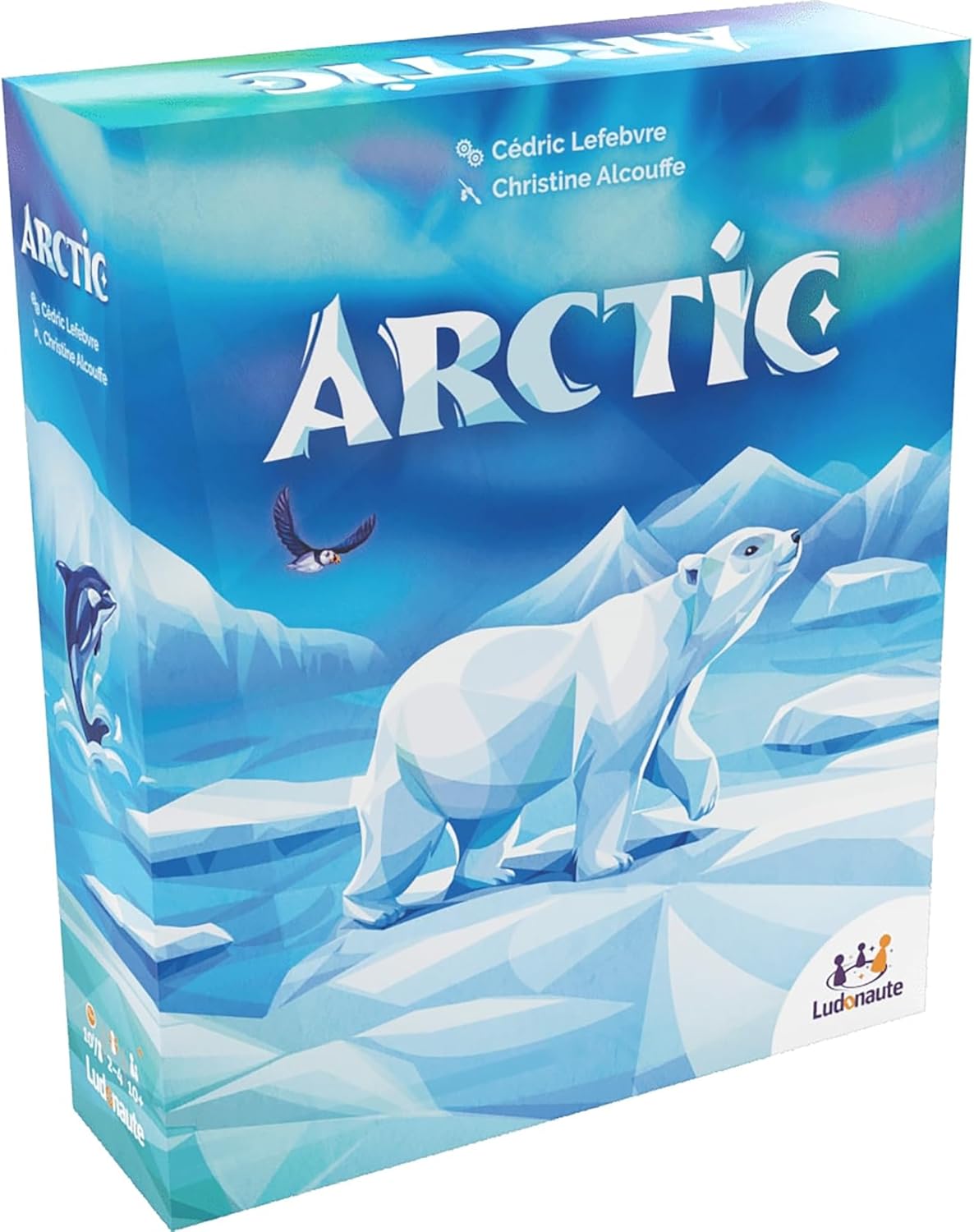 Ludonaute: Arctic - Strategy Card Game, Animal Set Collection & Hand Management, Clever Gameplay, Utilize Animal Powers, Ages 10+, 2-4 Players, 20 Min