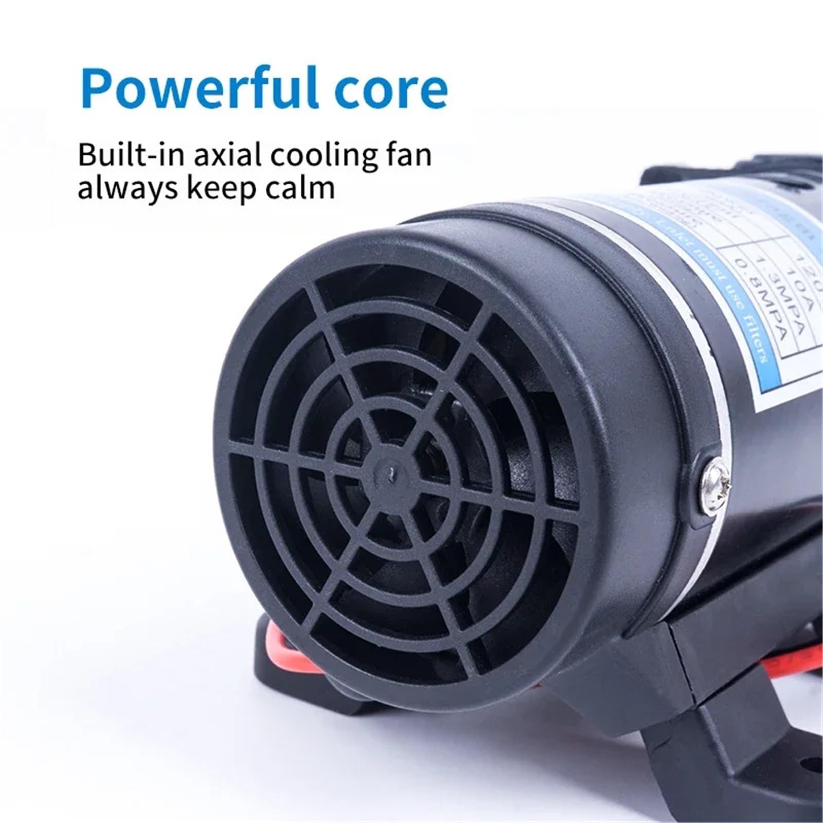 Pompa autoadescante a membrana ad alta pressione da 120 W for lavaggio auto Fabbrica, casa, luogo di lavoro(3210H2D,12v)