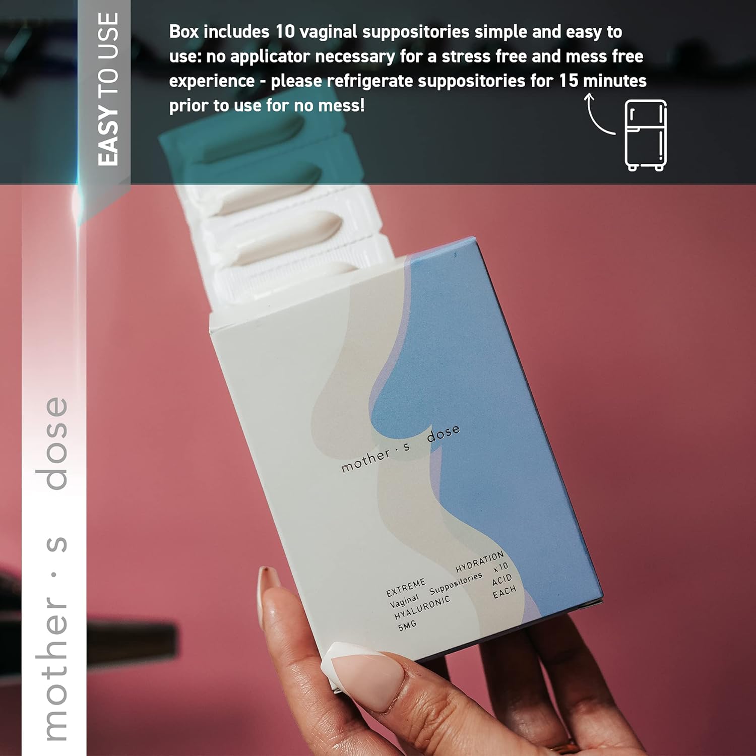 Hyaluronic Acid Suppository-Extreme hydration for Vaginal Dryness -USA Made, Natural, 1 Month Supply-Pharmacist formulated : Health & Household