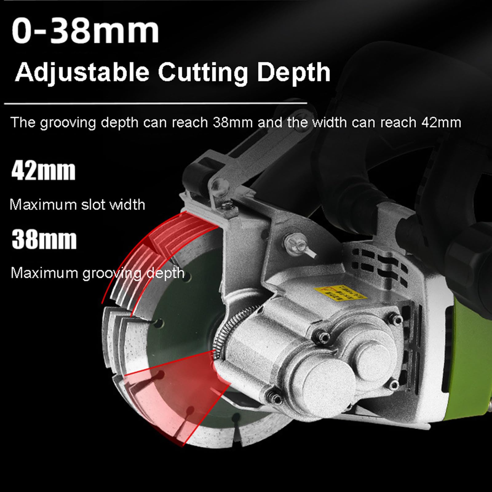 Máquina de Corte de rozamiento de Pared de 5000 W