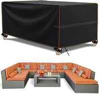 MUPAS 420D Oxford vízálló kerti bútor takaró 300x250x100cm tárolózsákkal 1