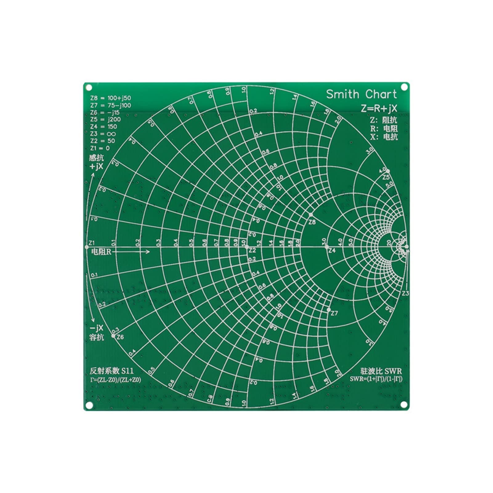 Analizador de espectro, Analizador de antenas red vectores 3GHz con parámetros S pantalla táctil 4.3 pulgadas, duplexer, relación onda pie voltaje, fase, retraso(Kit1)