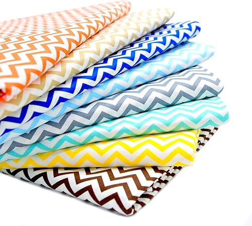 Paquete de tela gruesa de algodón precortado, acolchado de sarga de algodón, surtido de tela para manualidades, cuadrados para costura,