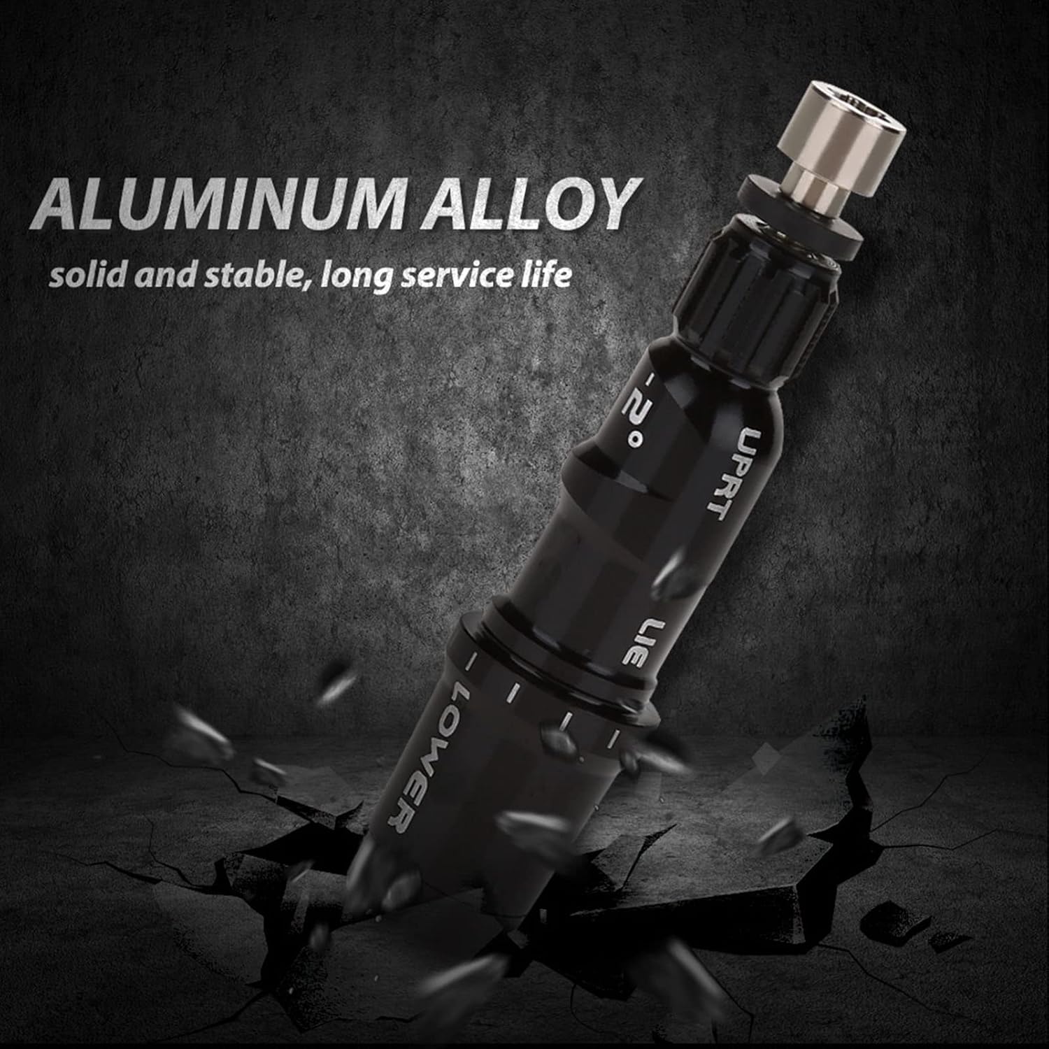 VGEBY Shaft Adapter Sleeve for M3 M4 Driver, Aluminum Alloy 0.350/0.335, Easy to Assemble, Nice Replacement Part (.335 Caliber) Driver Screw
