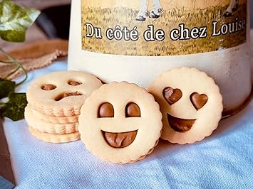 Face Cookie Cutter Pack of 3 | Create Fun Sad, Loving, and Smiley Face Cookies for Parties, Baking Events, and Special Occasions - Perfect for Kids, Family Fun, and Creative Dessert Making