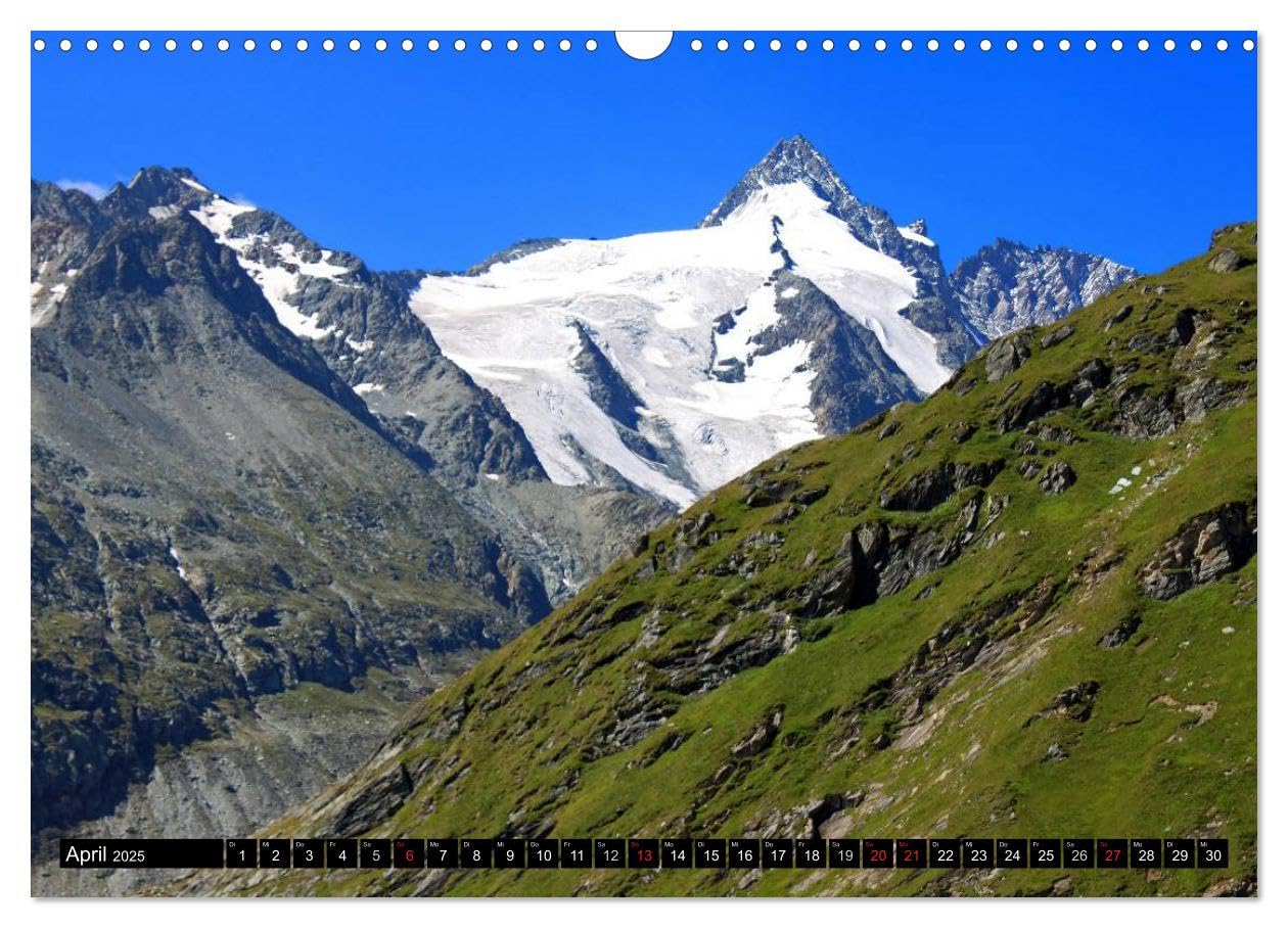 Meine Giganten in den Alpen Österreichs (Wandkalender 2025 DIN A3 quer), CALVENDO Monatskalender: Meine höchsten Berge in Österreich (CALVENDO Natur)