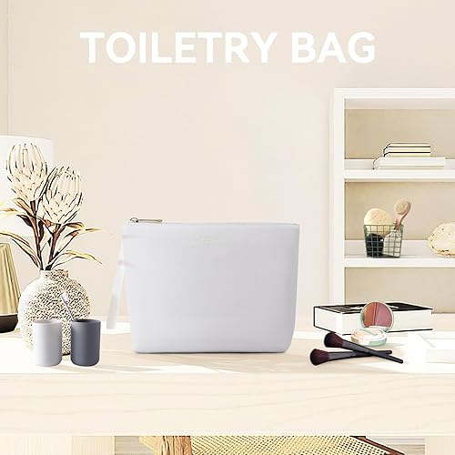 Miniatura 8 de Bolsa de lona para mujer, bolsa de viaje para fin de semana con compartimento para zapatos, bolsa de noche con neceser, bolsa de gimnasio, bolsa