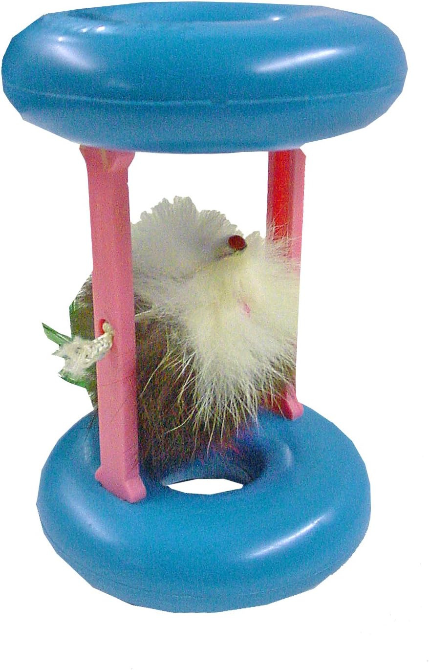 JW Cat Wheels Rolling Mouse Cat Toy Pet Toy Mice Pet