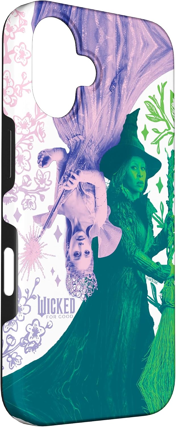 Wicked: for Good Glinda and Elphaba in Perfect Contrast Case for iPhone 16