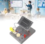 Solar Energy Conversion Kit, Physics Science Educational STEM Building DIY Dynamo Lantern with Motor Music Sounder Wind Blade for School Labs Demonstration